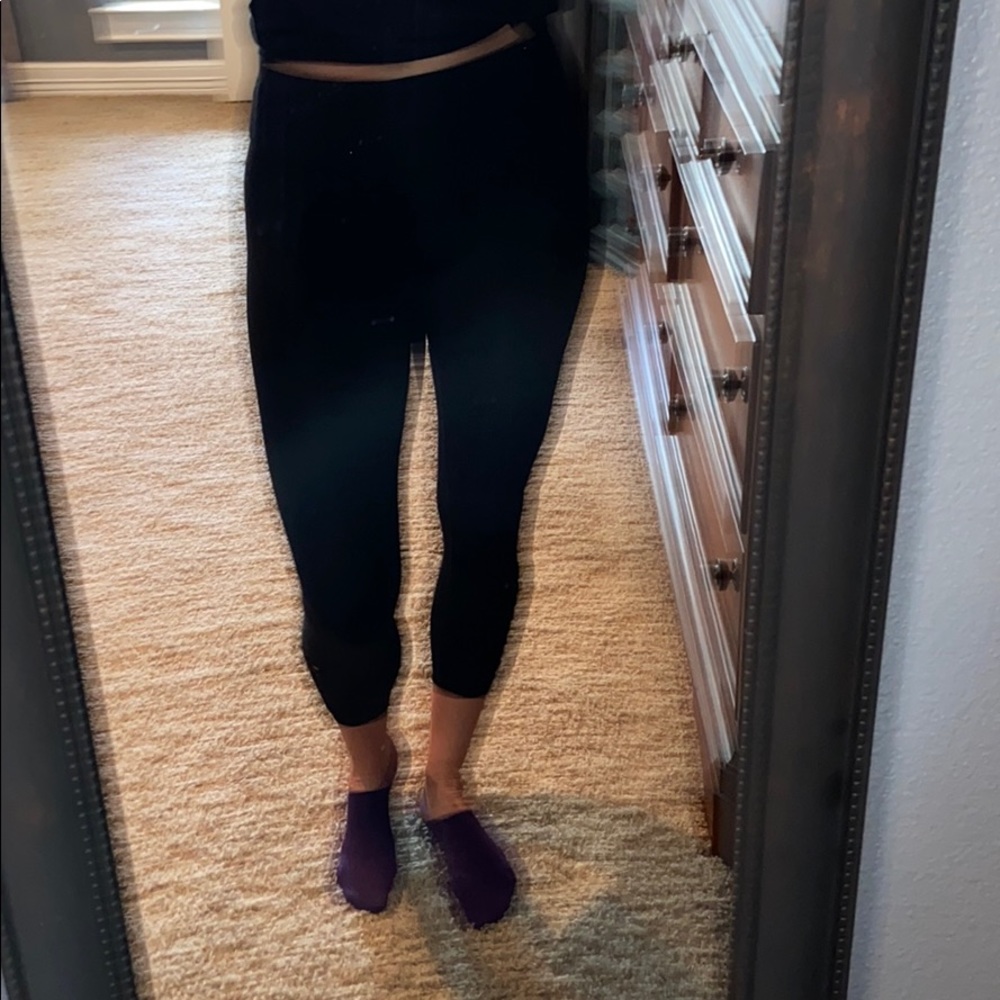 Black Capri tights